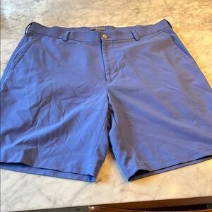 Peter Millar Sky Blue Flat Front Shorts